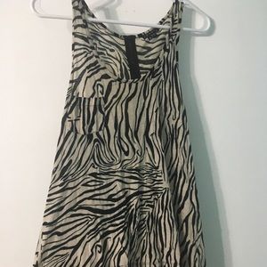 Theory lightweight zebra pocket tank M